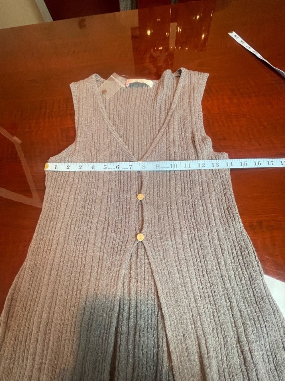 Free People Beach Rhea Knit Mini Skirt & Vest Set Ribbed XS Grey Coquette - Picture 9 of 14